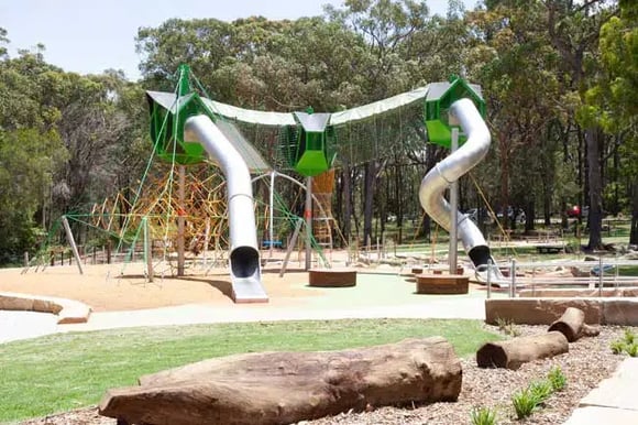 St-Ives-Showground-Playground-slides